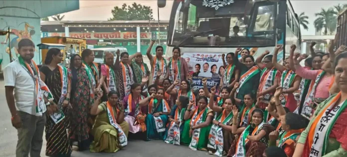 ncp-womends-are-Ready-to-participate-in-Nationalist-Womens-Mela-Dhule-News-Today