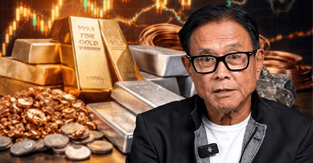 Gold Silver Investment analysis by expert Robert Kiyosaki.