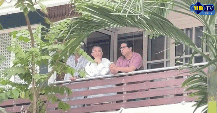 Aamir Khan meets Raj Thackeray at Shivtirth Mumbai over Imran Khan notice controversy.